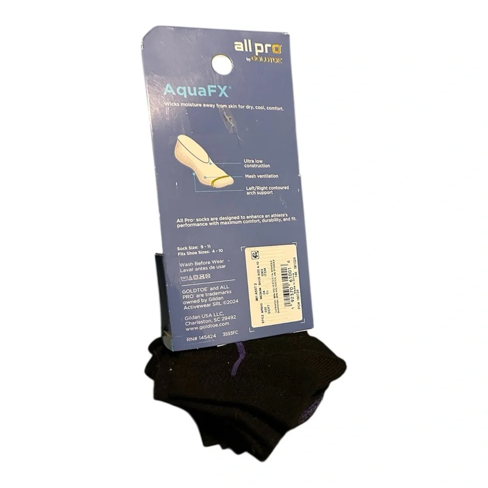 Gold Toe aquafx all